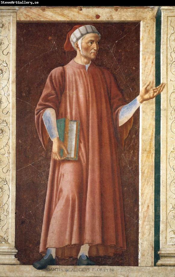 Andrea del Castagno Dante Allighieri